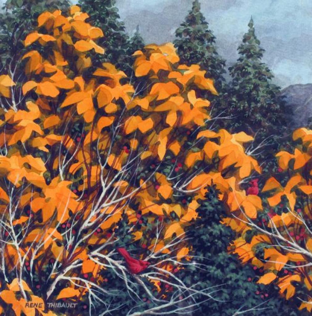 Rene Thibault (1947) - In Golden Leaves