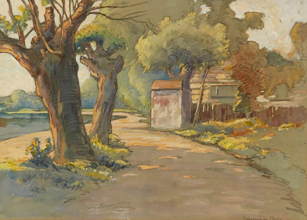 Lawrence Bell - Cottage on the Shoreline