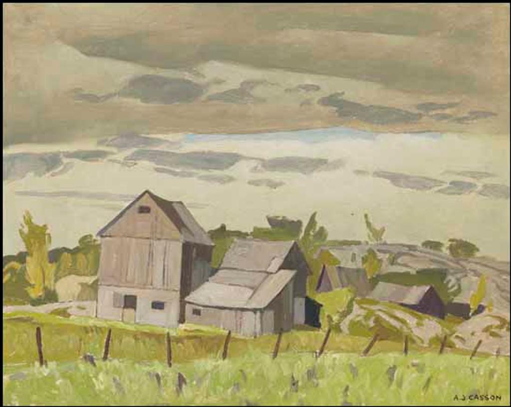 Alfred Joseph (A.J.) Casson (1898-1992) - Farm at Britt