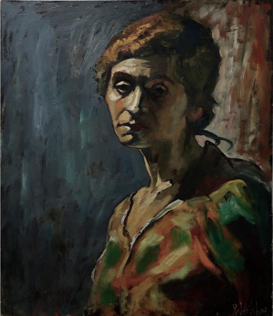 Ross Robertshaw (1919-1986) - Portrait Of A Woman