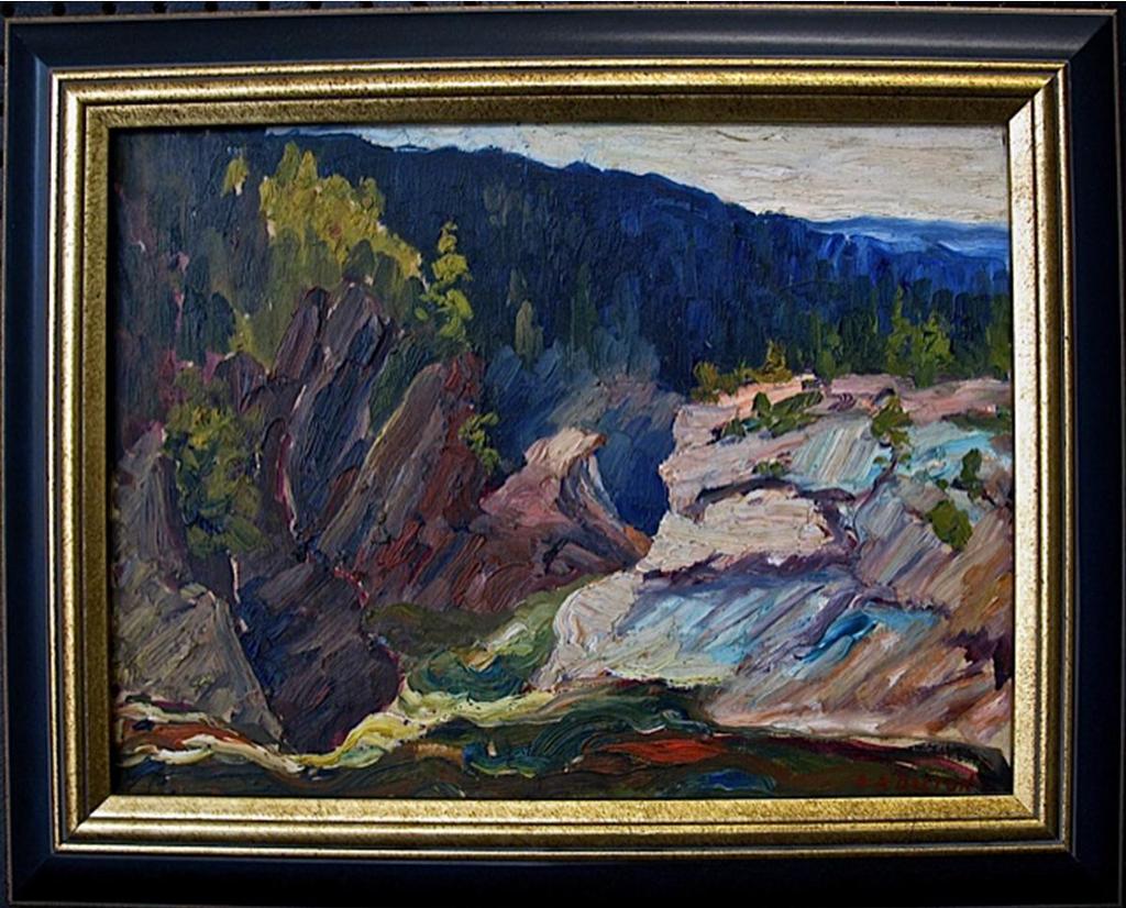 Ernest Alfred Dalton (1887-1963) - Landscape Study