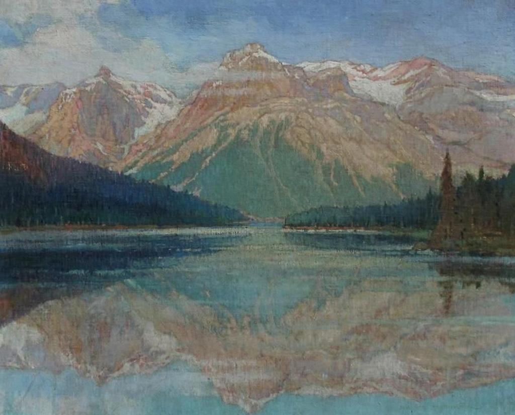Hal Ross Perrigard (1891-1960) - Emerald Lake B.C., Canadian Rockies; 1926