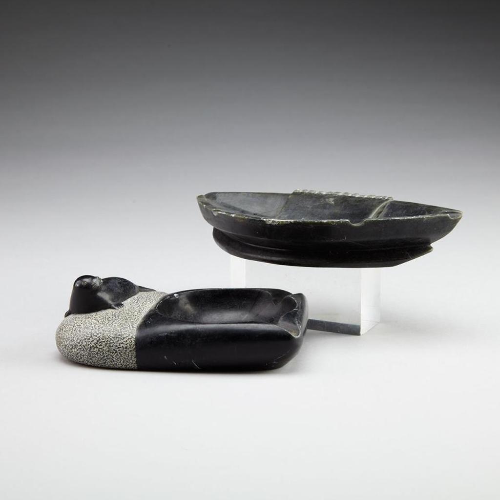 Simon Kasudluak (1925) - Ash Tray With Seal Detail; Kudlik