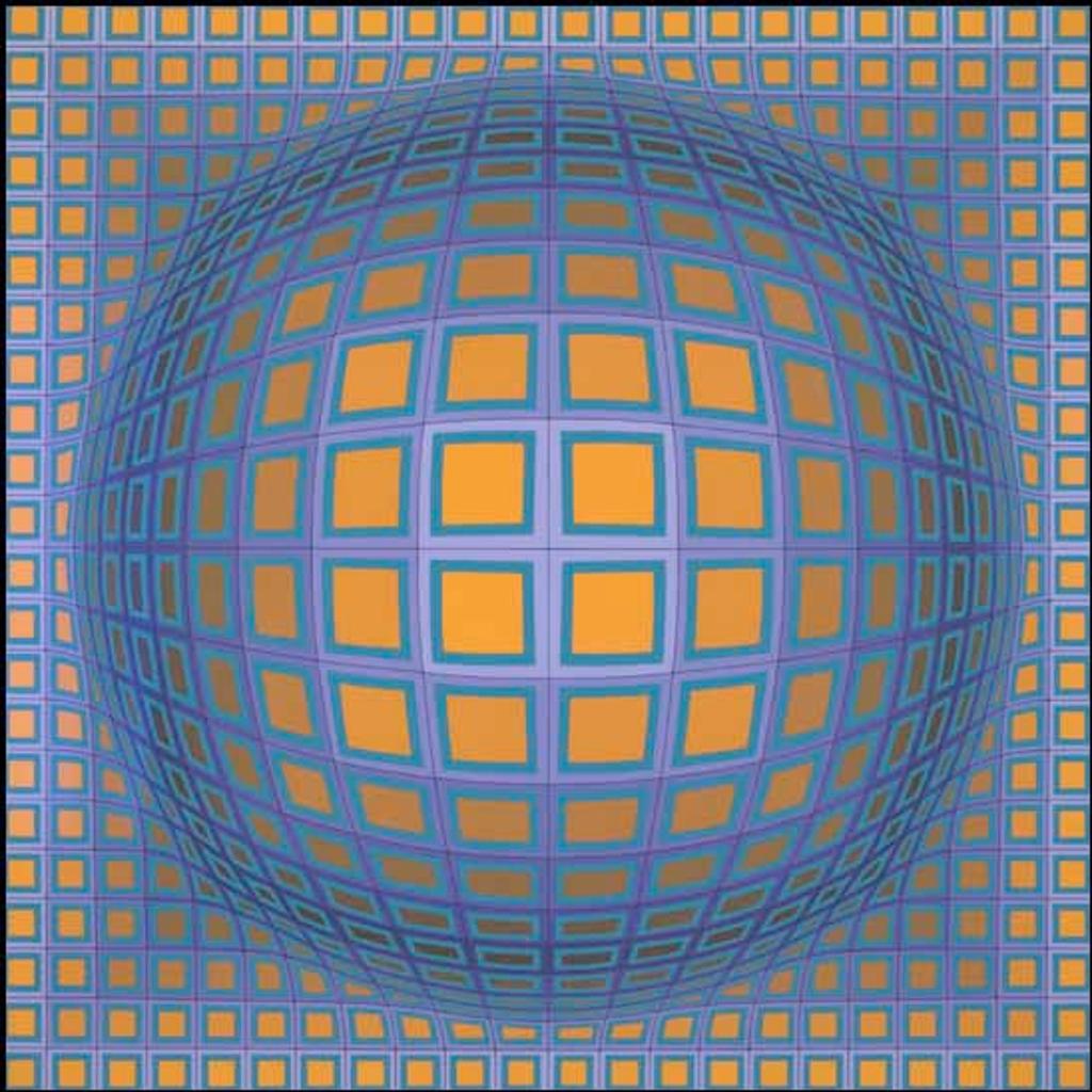 Victor Vasarely (1906-1997) - Terroide