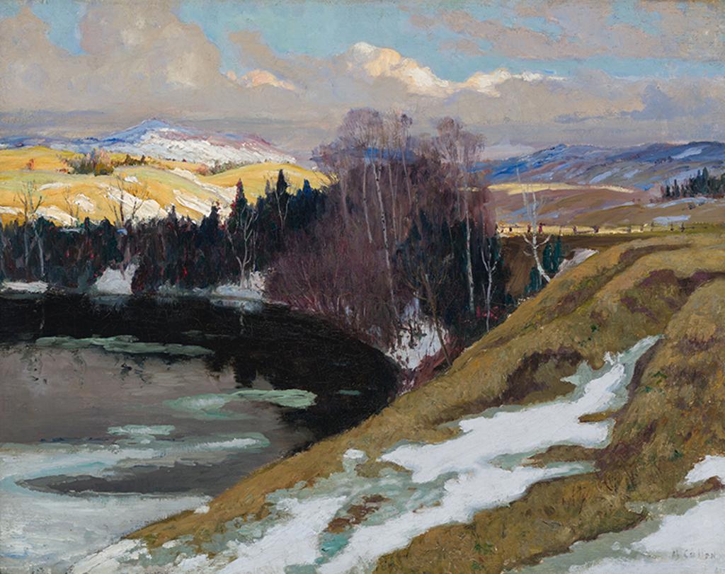 Maurice Galbraith Cullen (1866-1934) - A Bend in the North River