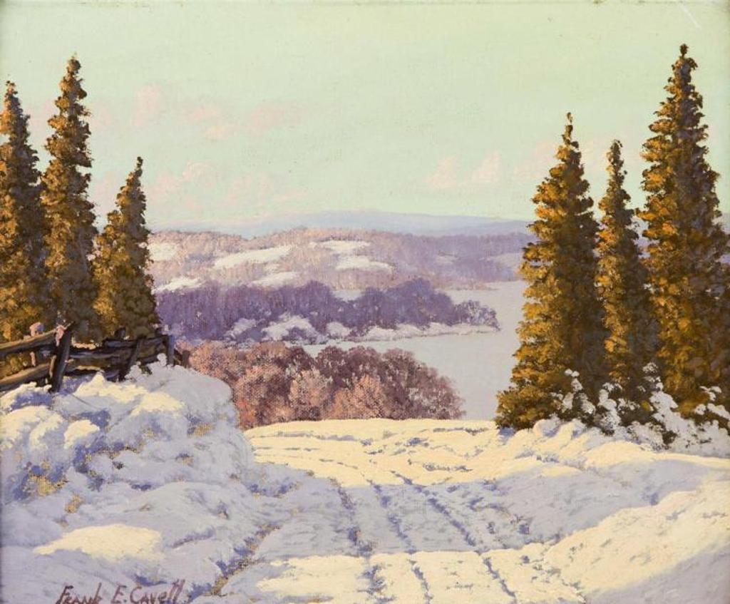 Frank E. Cavell (1909-1980) - A Winter Landscape