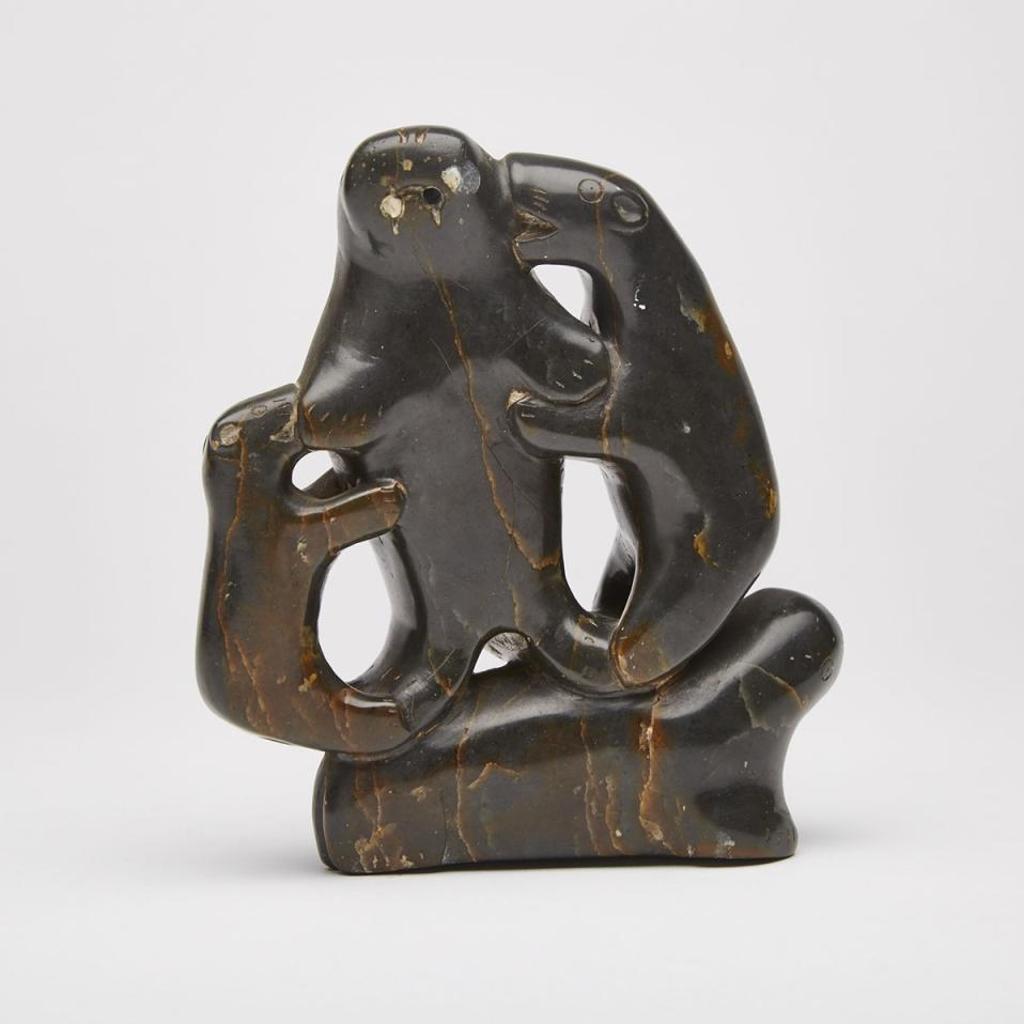 Simeonie Weetaluktuk (1921) - Walrus And Bear