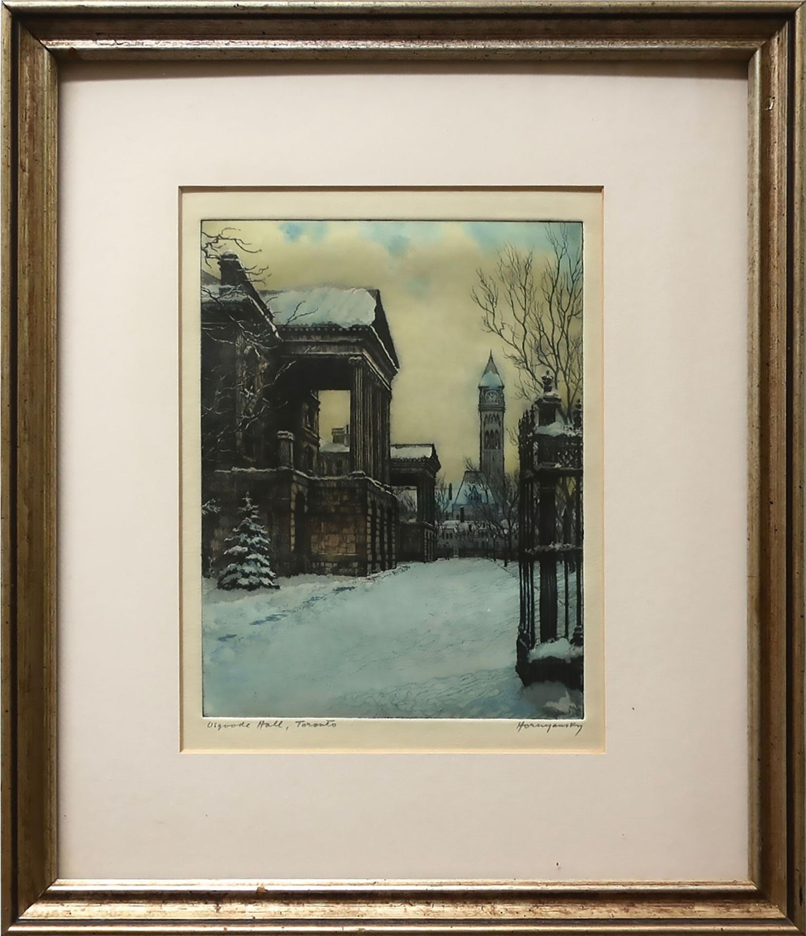 Nicholas Hornyansky (1896-1965) - Osgoode Hall, Toronto