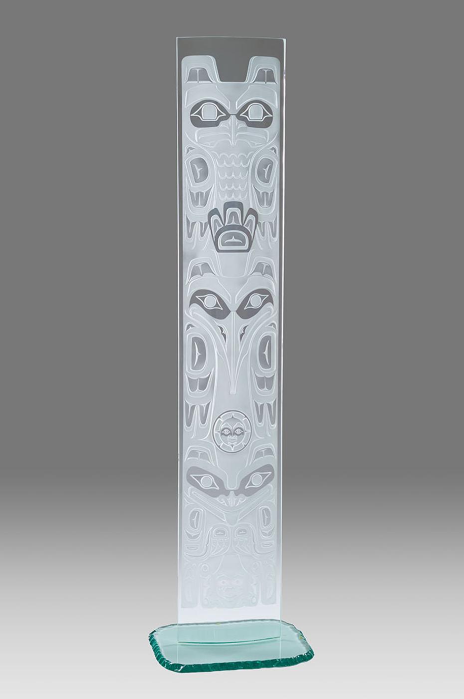 Clarence Mills - Glass Totem