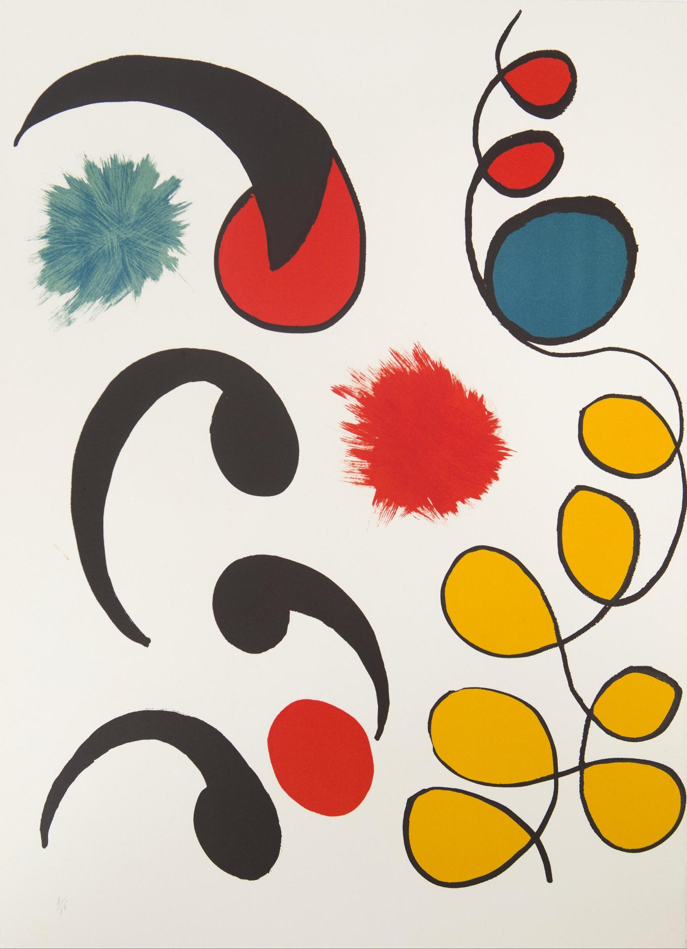 Alexander Calder (1898-1976) - Le mouvement, c. 1976