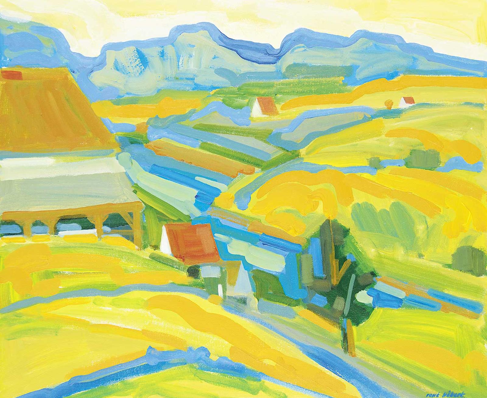 René Hébert (1932) - Summer Landscape