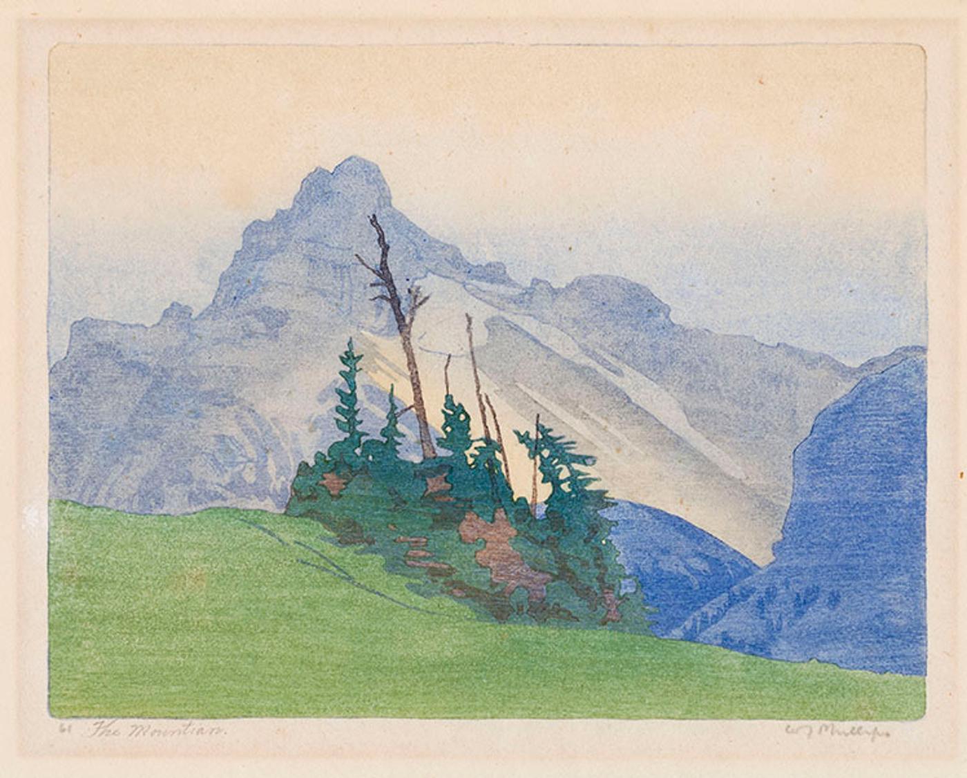 Walter Joseph (W.J.) Phillips (1884-1963) - The Mountain