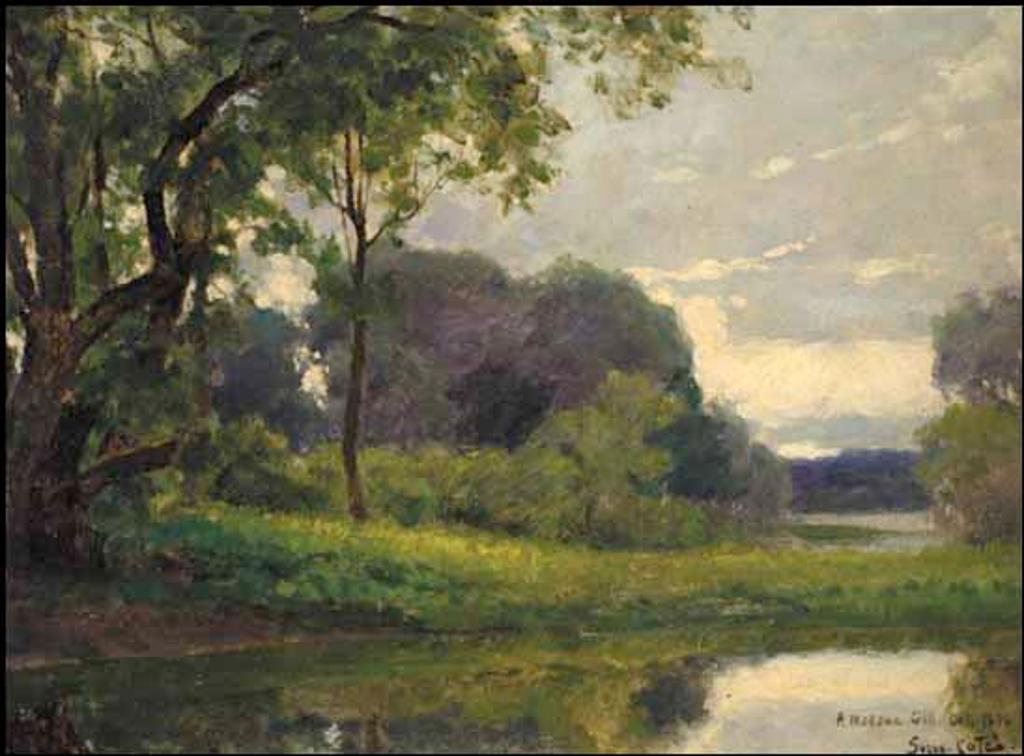 Marc-Aurèle de Foy Suzor-Coté (1869-1937) - Reflections, Late Afternoon