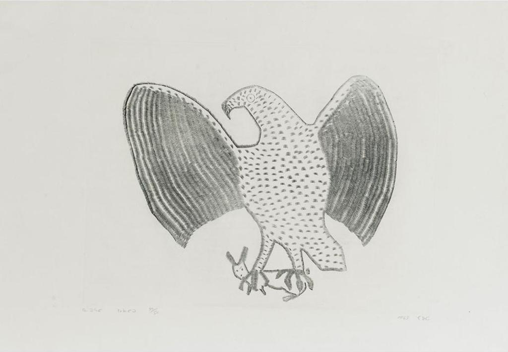 Pauta Saila (1916-2009) - Untitled (Eagle With Rabbit)