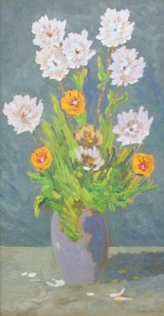 Raymond C. Bourque (1922-1982) - Floral Still Life
