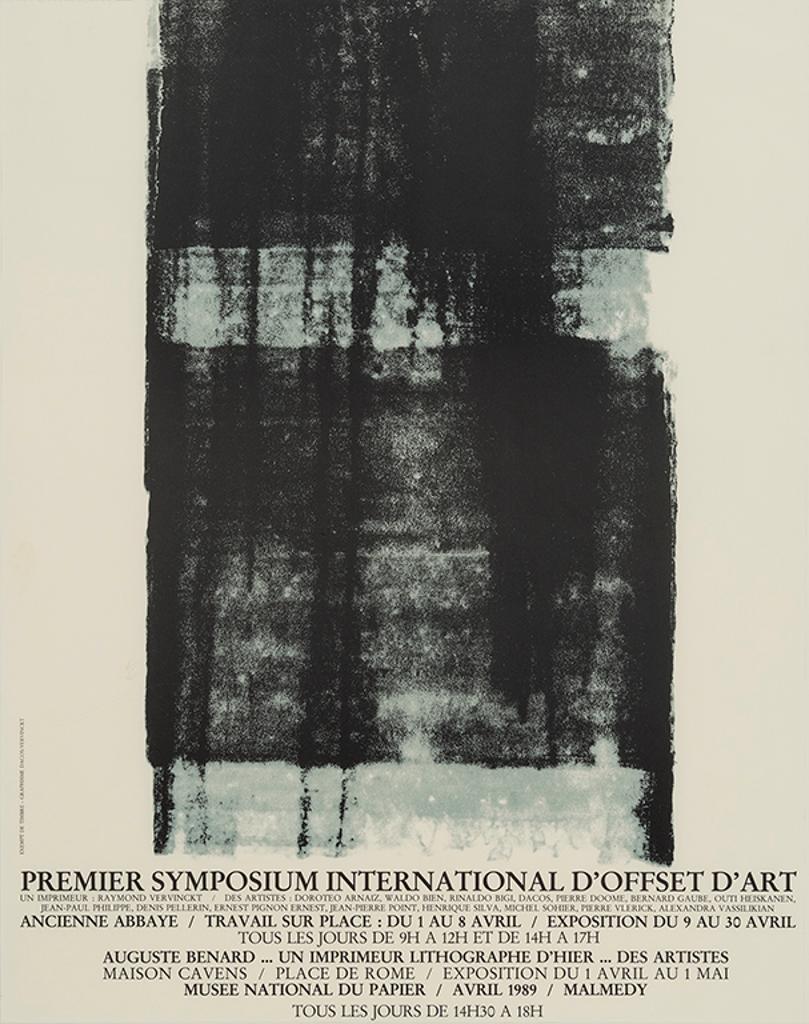 Guy-Henri Dacos - Premier symposium international d’offset d’art, 1989