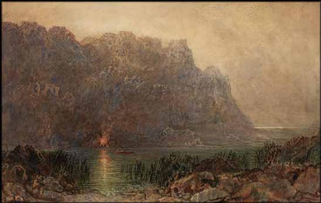 Otto Rheinhold Jacobi (1812-1901) - Coastal Landscape