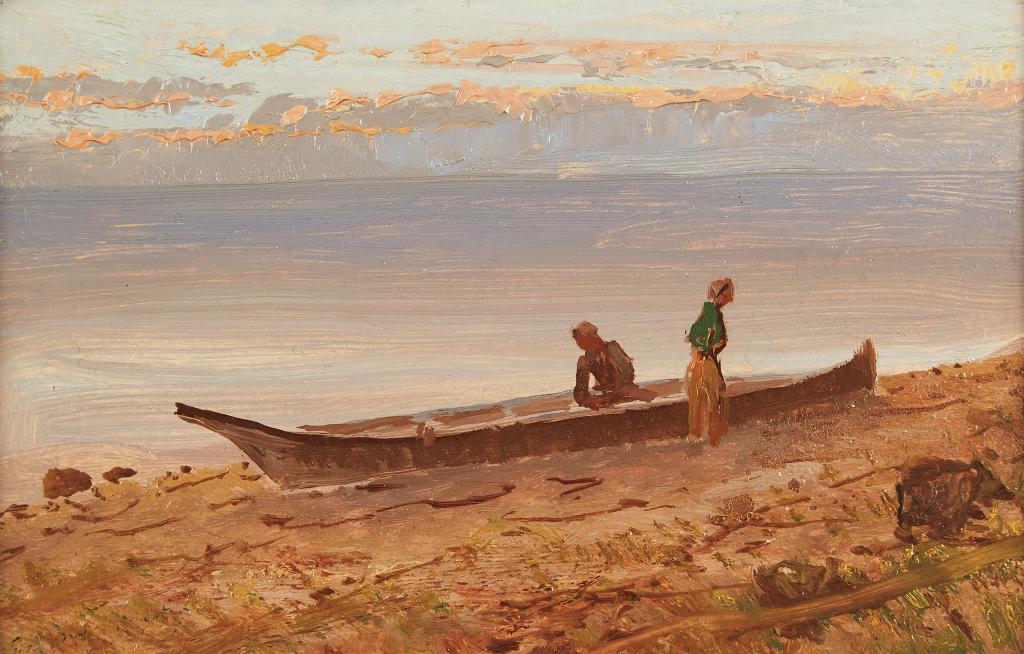 Thomas Mower Martin (1838-1934) - Coast Near Victoria, BC