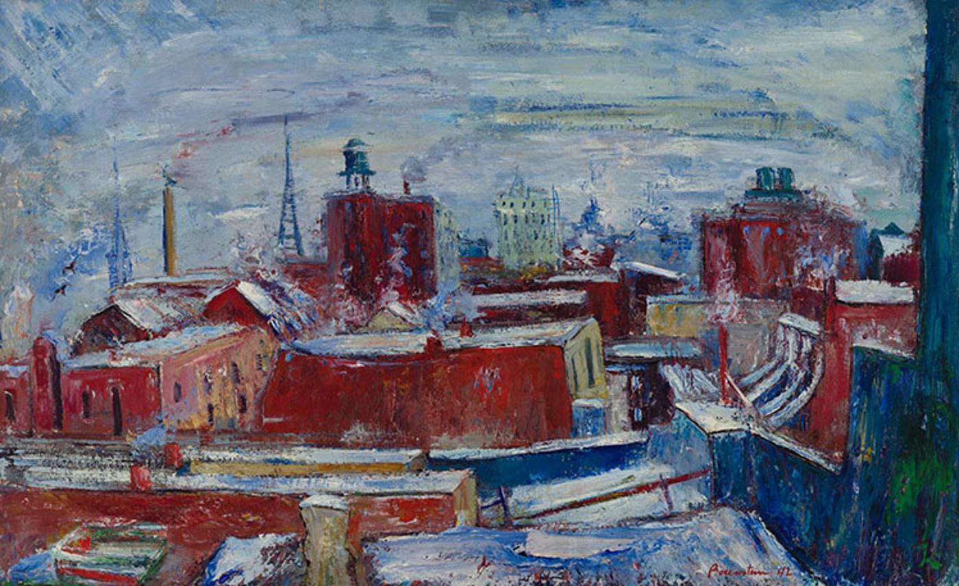 Samuel (Sam) Borenstein (1908-1969) - Rooftops Montreal