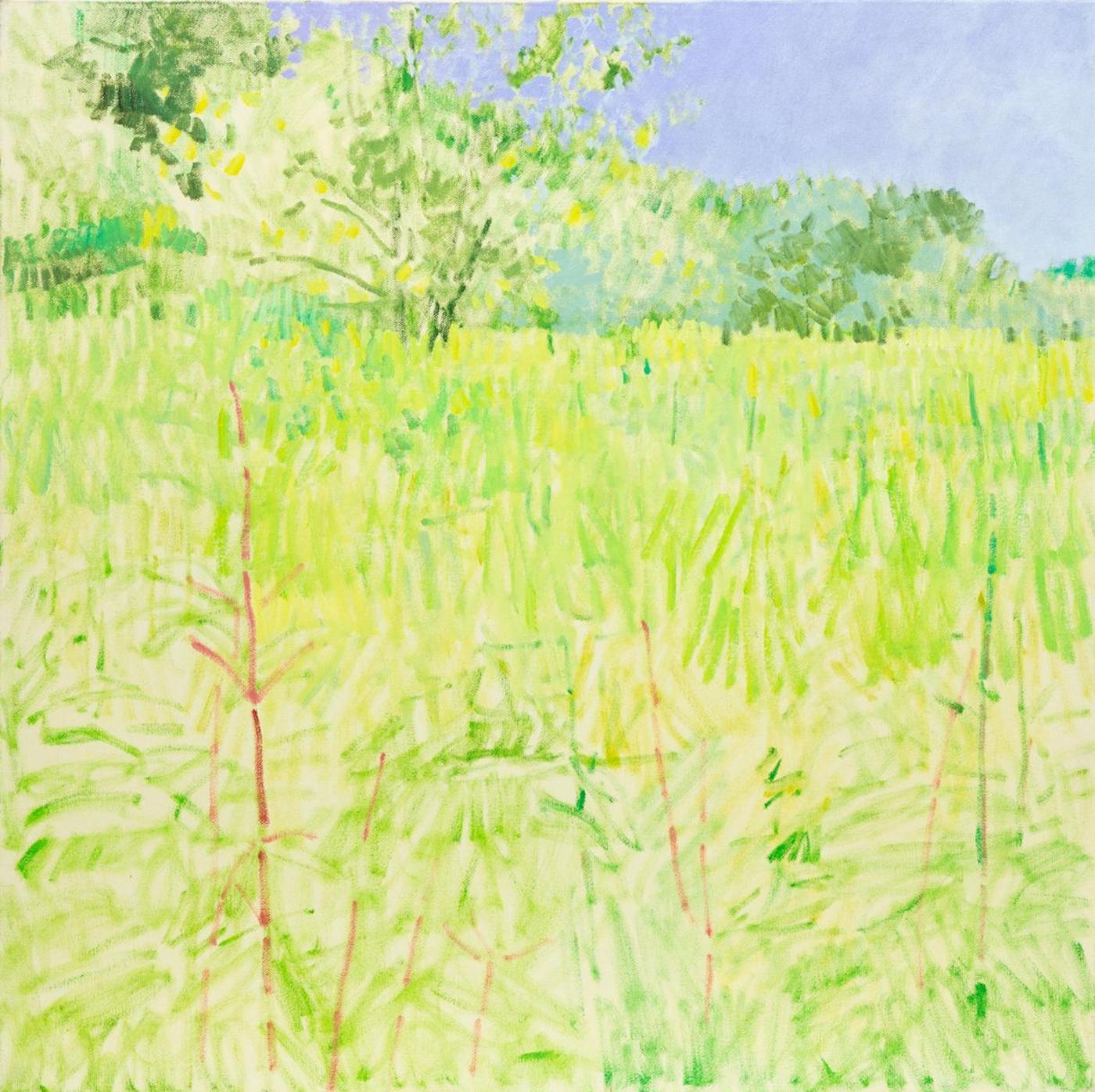 Darrell Bell (1959-2021) - Untitled - Green Field