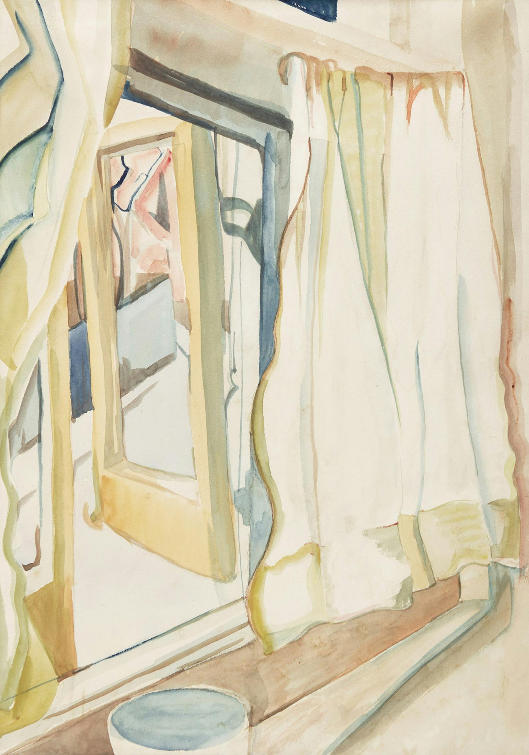 Pegi Margaret Kathleen Nicol MacLeod (1904-1949) - Open Window to the Street