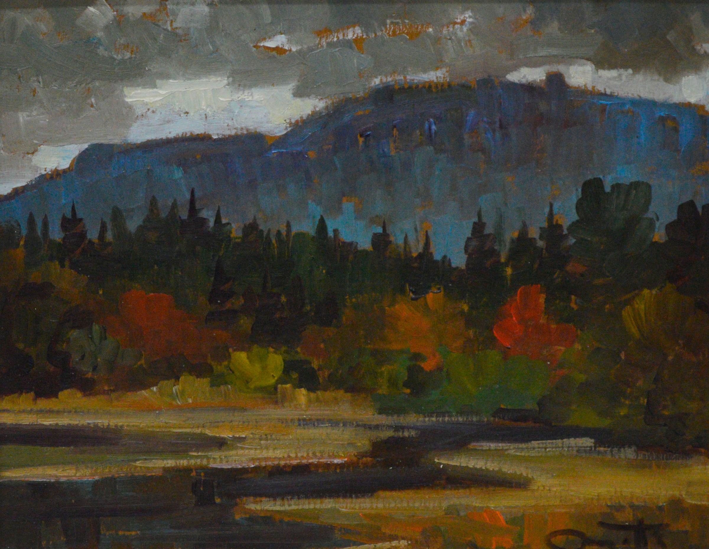 Léo Ayotte (1909-1976) - Paysage d'automne