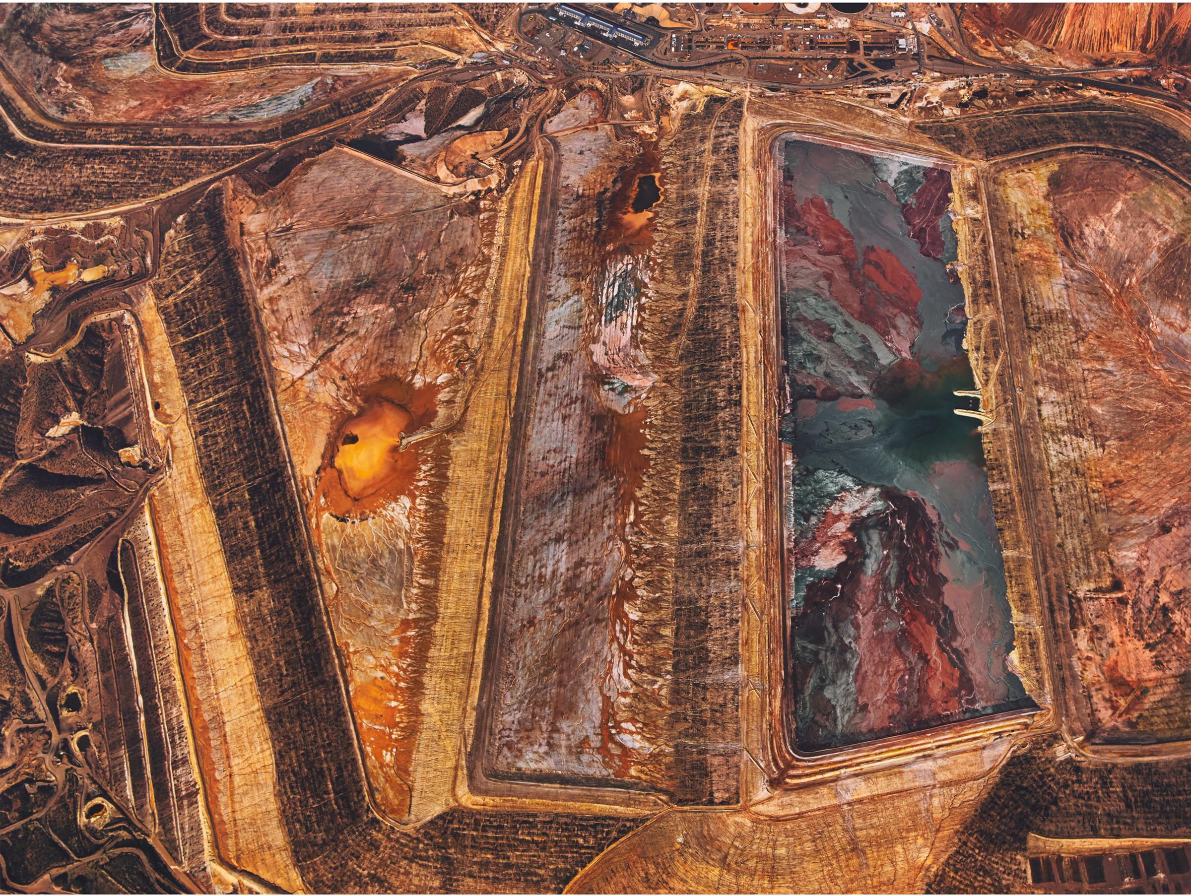 Edward Burtynsky (1955) - Morenci Mine #2, Clifton, Arizona, Usa,  2012 (From The Contact Photography Collection)