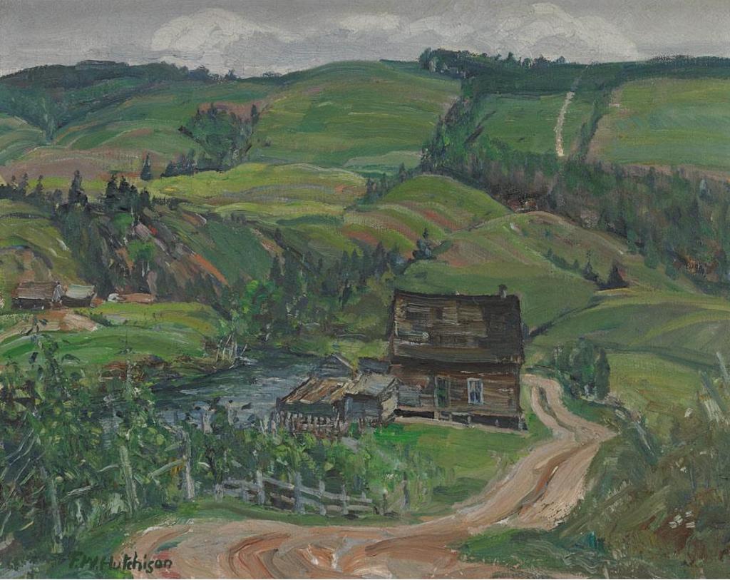 Frederick William Hutchison (1871-1953) - Farm On Gouffre River