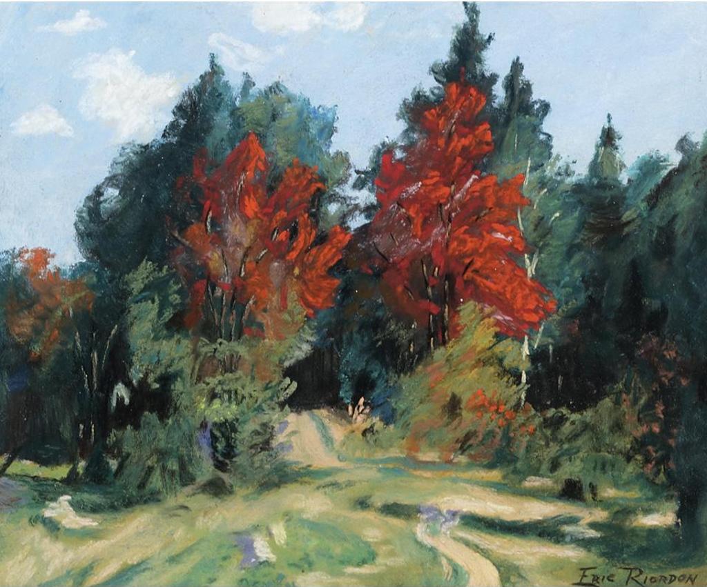 Eric J.B. Riordon (1906-1948) - Autumn Path