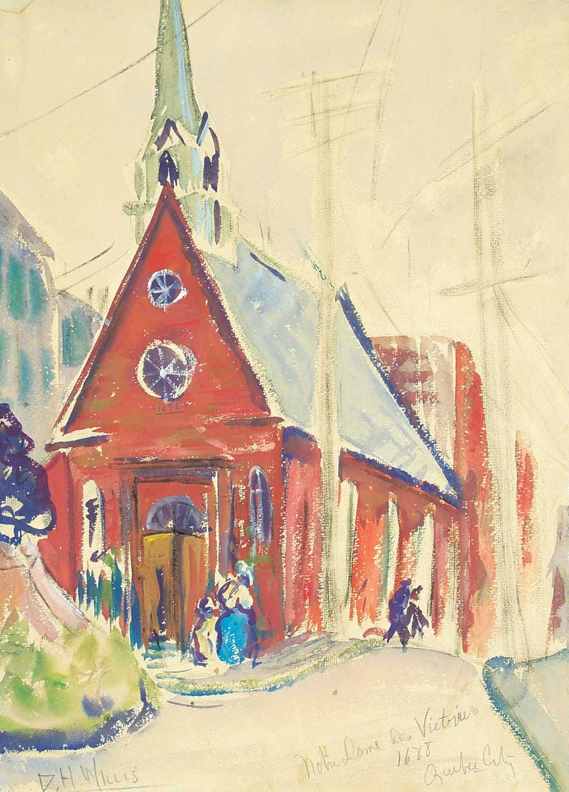 Dorothy Henzell Willis (1899-1988) - Notre Dame des Victoires, Quebec City