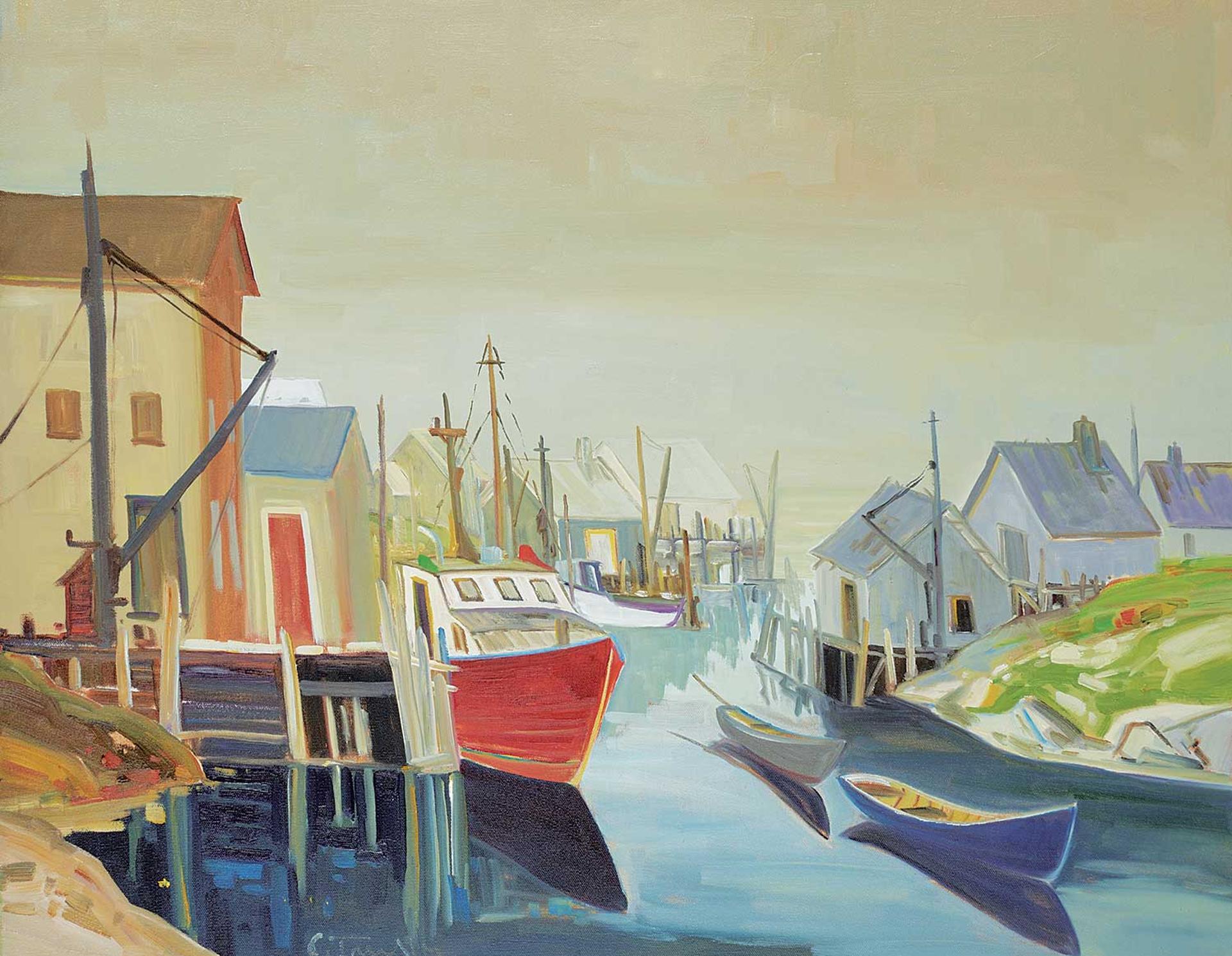 Louis Tremblay (1949) - Fish Shack, Peggy's Cove, Nova Scotia