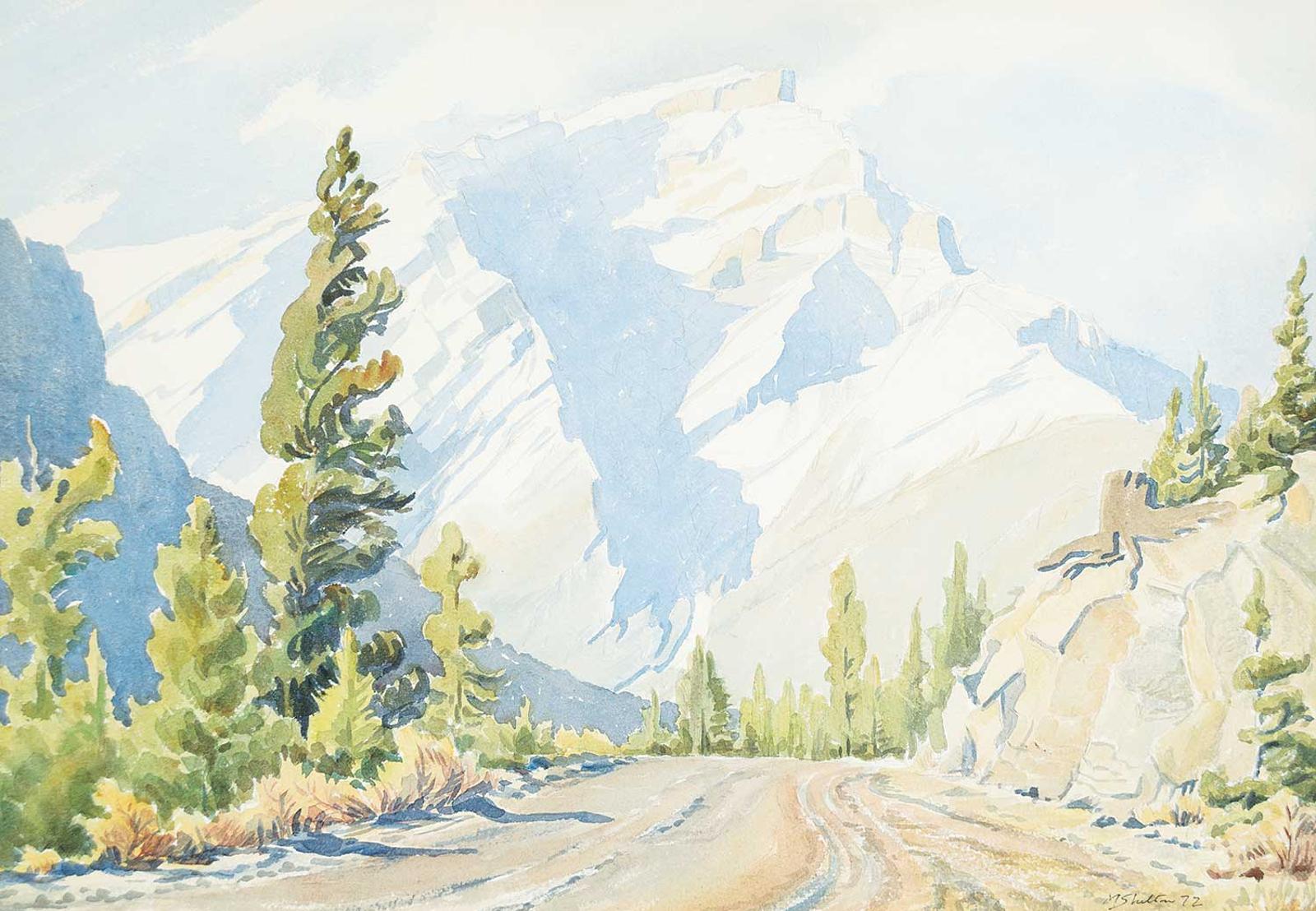 Margaret Dorothy Shelton (1915-1984) - Untitled - Mountain Road
