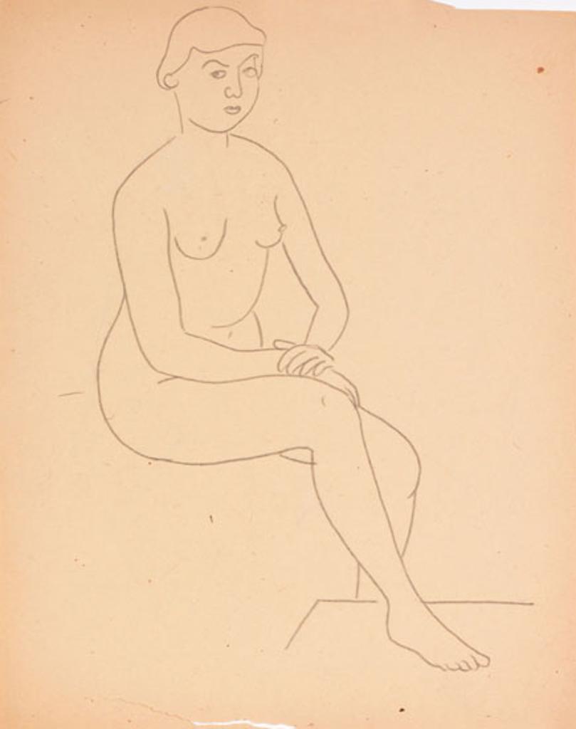 William Goodridge Roberts (1921-2001) - Seated Nude
