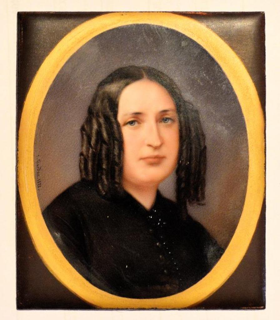 Charles Glardon (1825-1887) - Portrait of a Young Woman