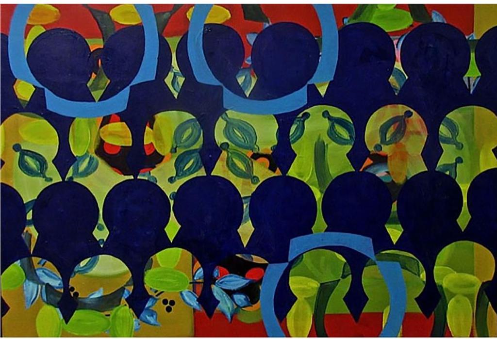 Elizabeth McIntosh (1967) - Untitled (Blue Rings)