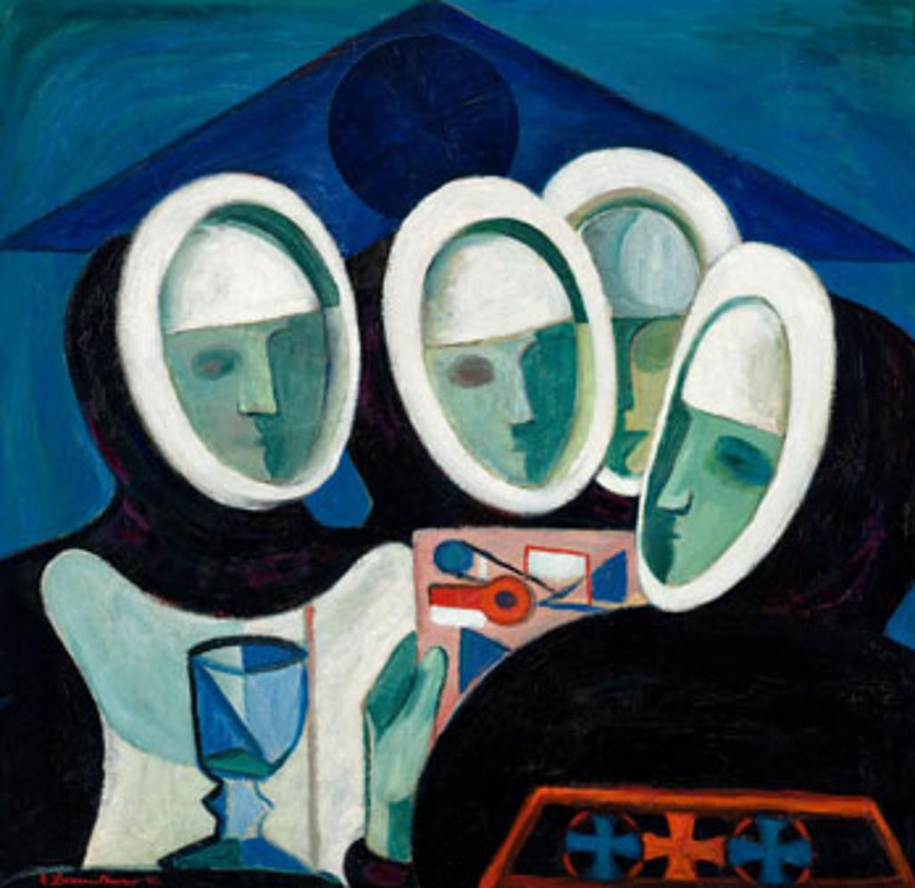Fritz Brandtner (1896-1969) - The Four Nuns