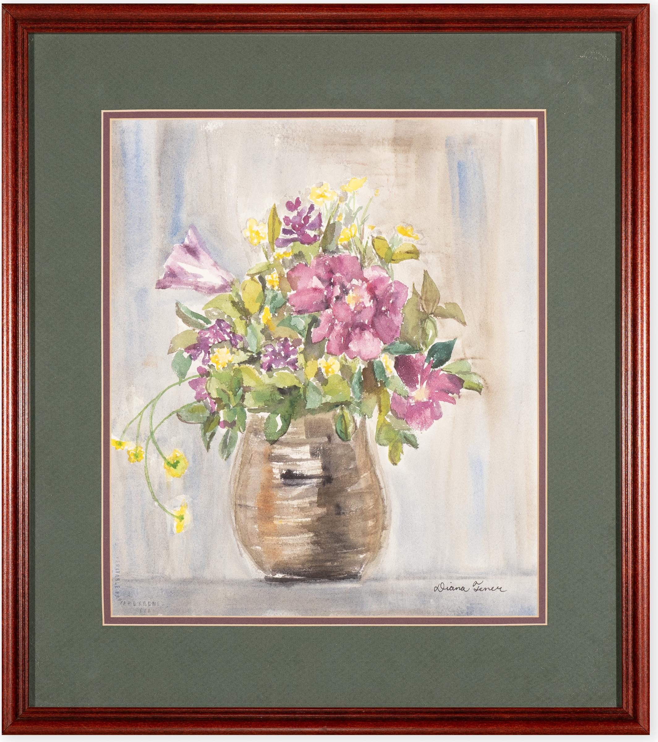 Diana Tener - Untitled (Vase with Flowers)