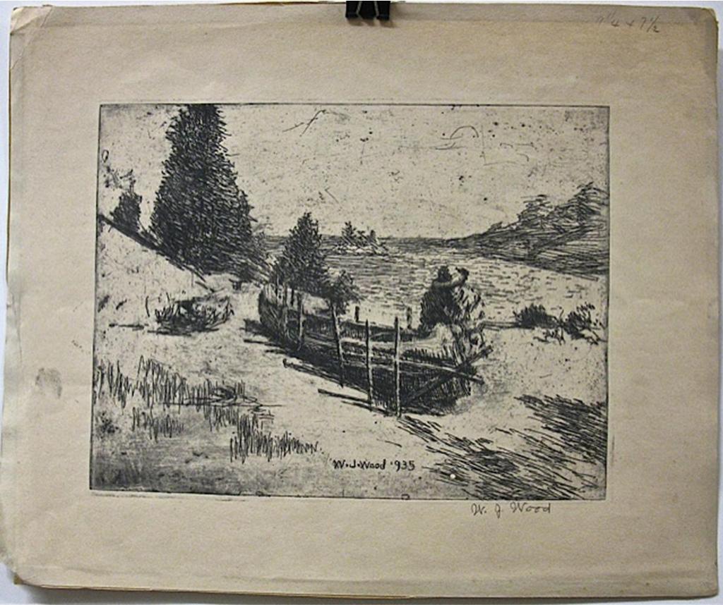 William John Wood (1877-1954) - Canoe  Maker