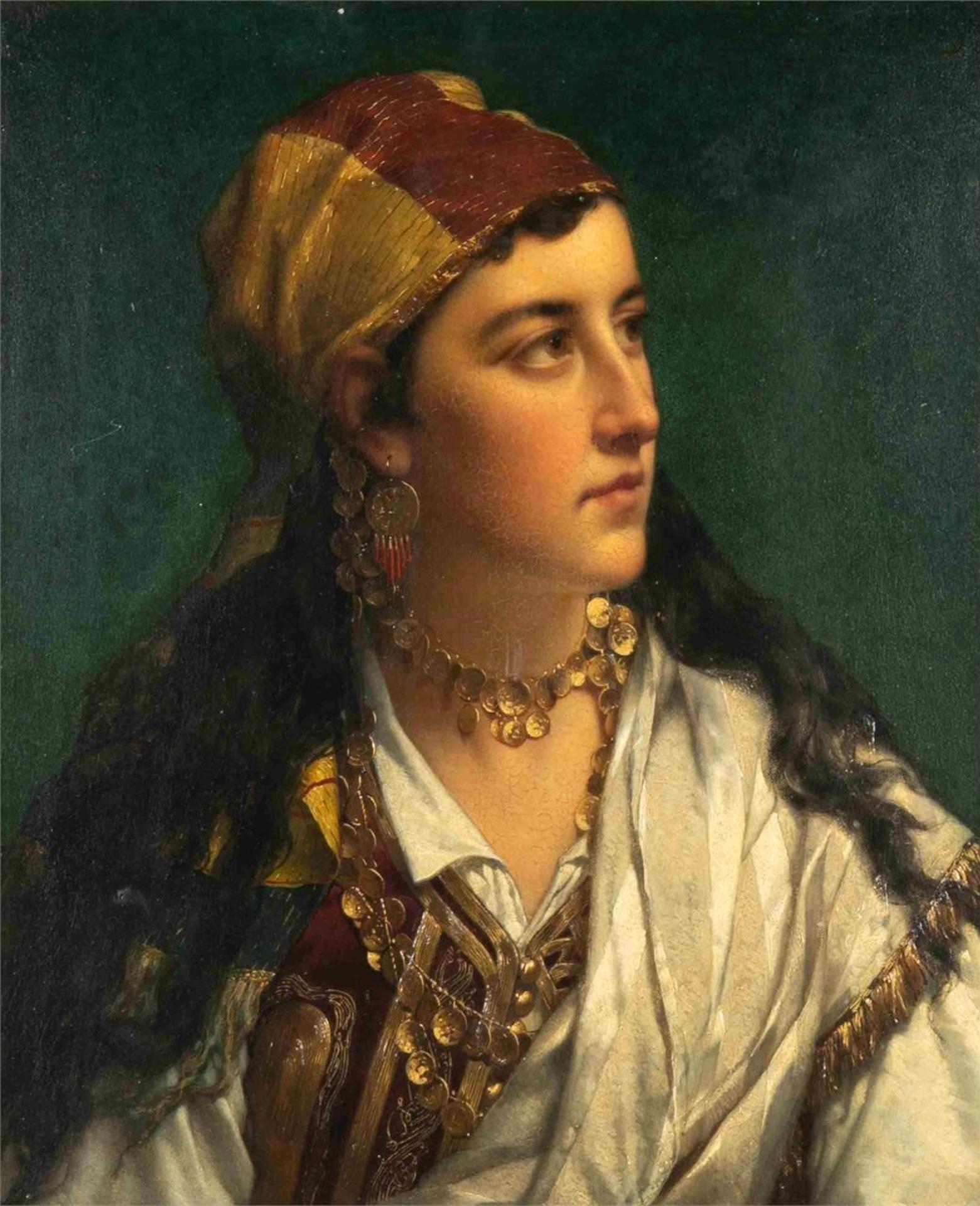 Jan Portielje (1829-1908) - An Eastern Beauty