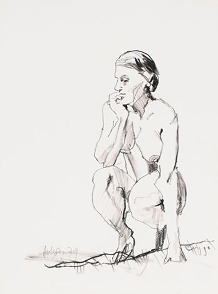 Thomas (Tom) Sherlock Hodgson (1924-2006) - Nude Woman