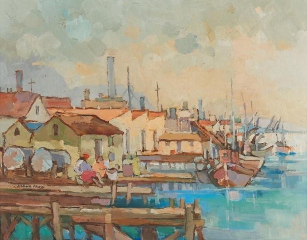 Kobus Louw (1933) - Port Scene