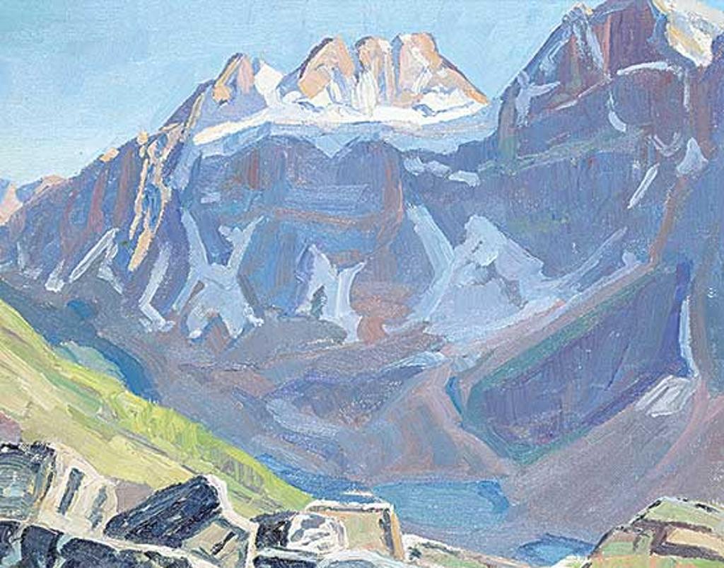 William Beverley Herbert (1916-2002) - Looking at Mount Biddle