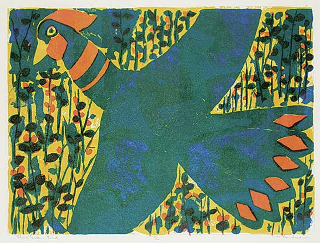 John Harold Thomas Snow (1911-2004) - Blue Green Bird #13/50