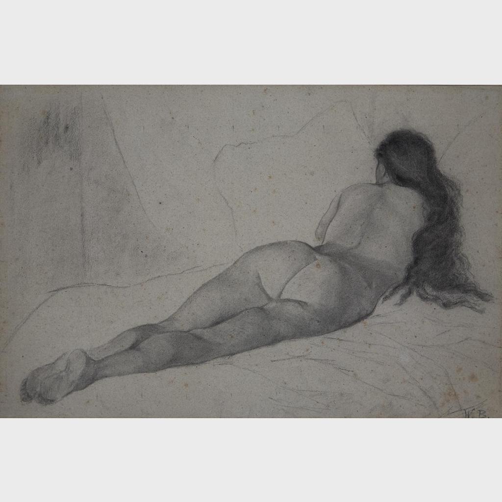 William Brymner (1855-1925) - Nude In Repose