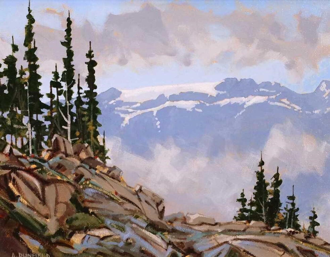 Allan Dunfield (1950) - Comox Glacier, Rocky View; 2007