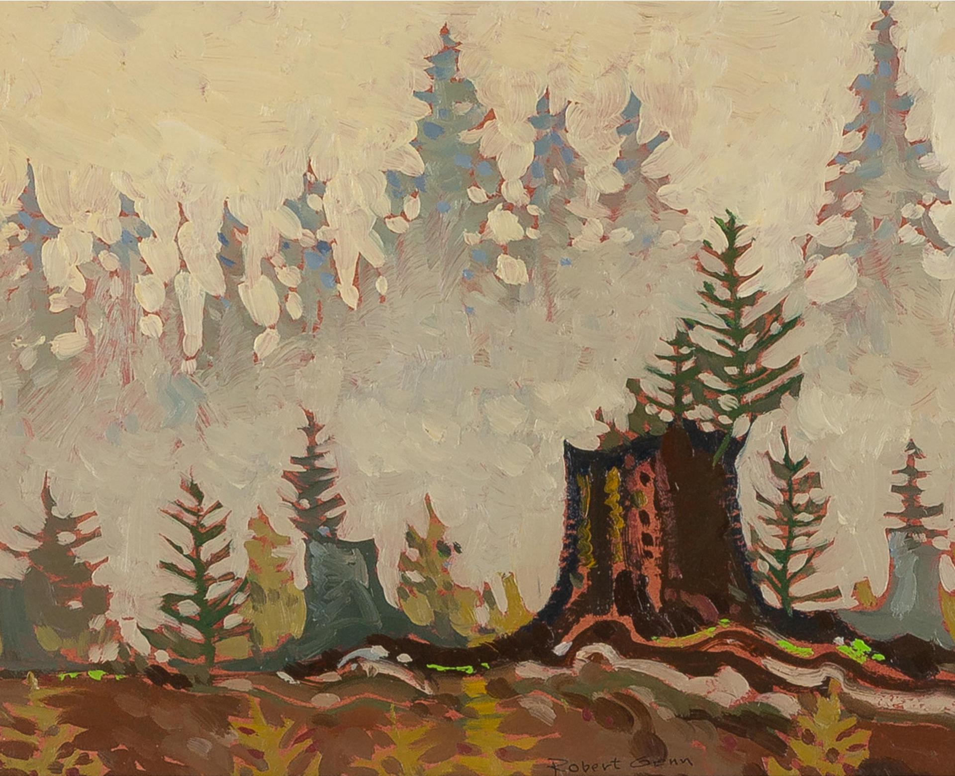 Robert Douglas Genn (1936-2014) - Fog In The Forest