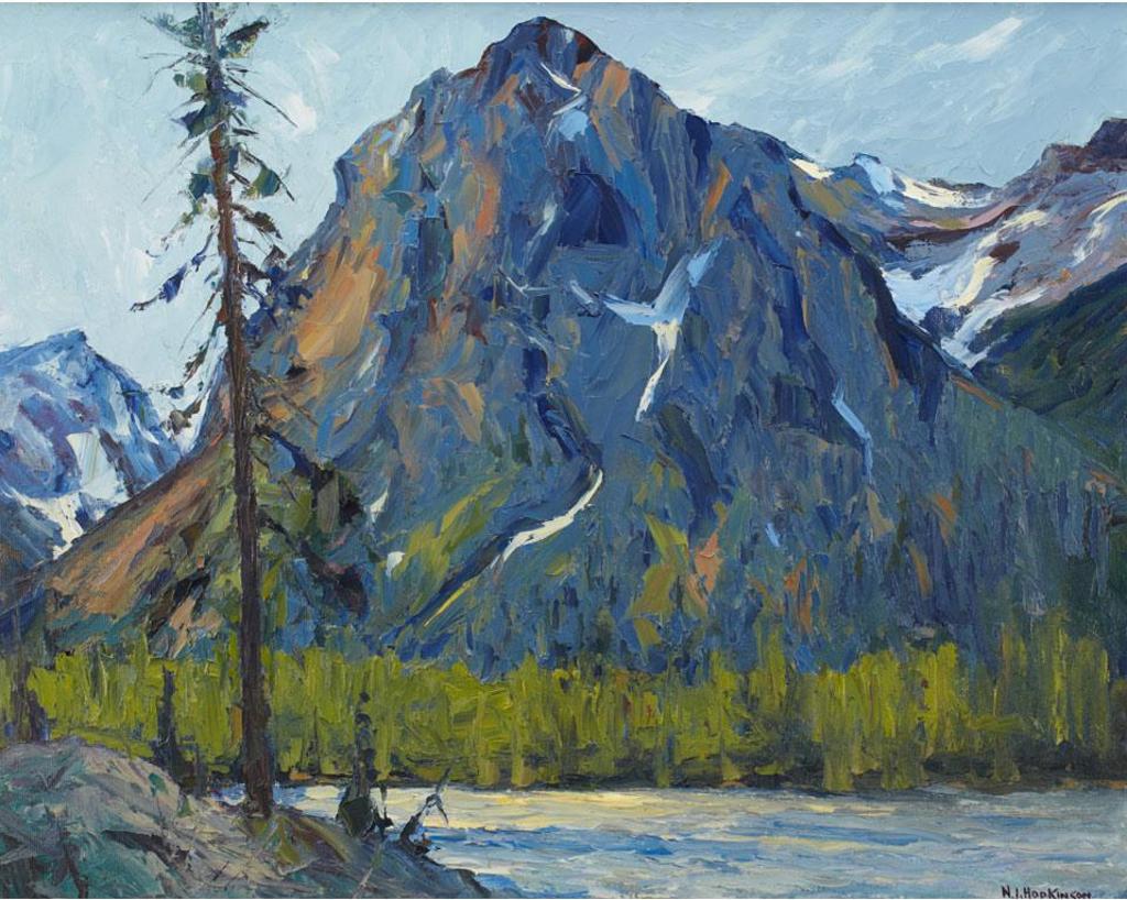 William John Hopkinson (1887-1970) - Mountains, B.C., 1968