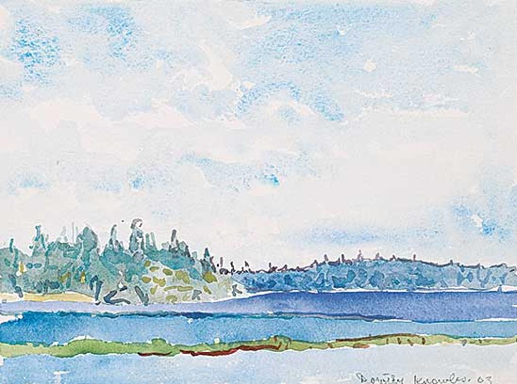 Dorothy Elsie Knowles (1927-2001) - [Sunset Bay] Windy Day