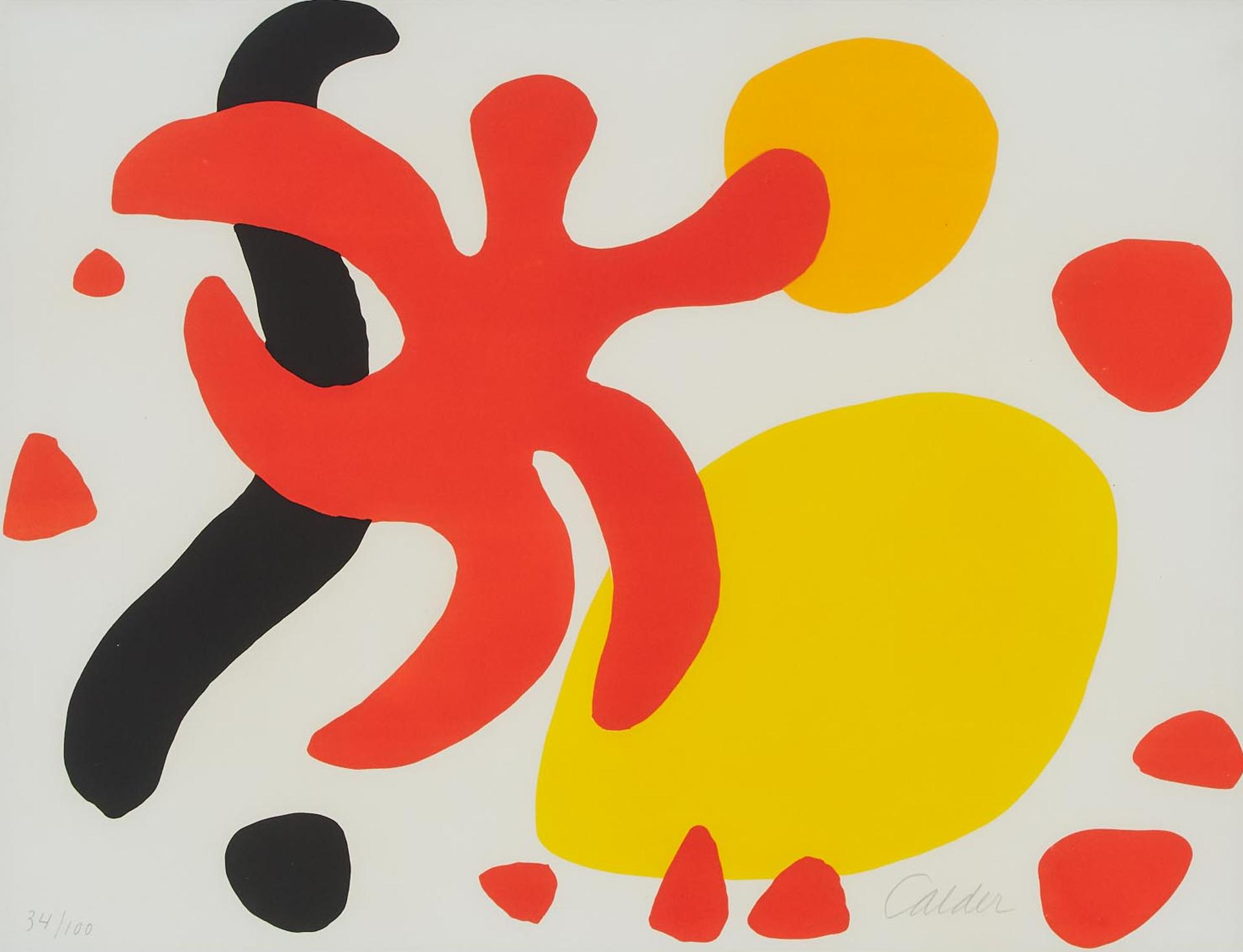 Alexander Calder (1898-1976) - Les Étoiles, Circa 1970