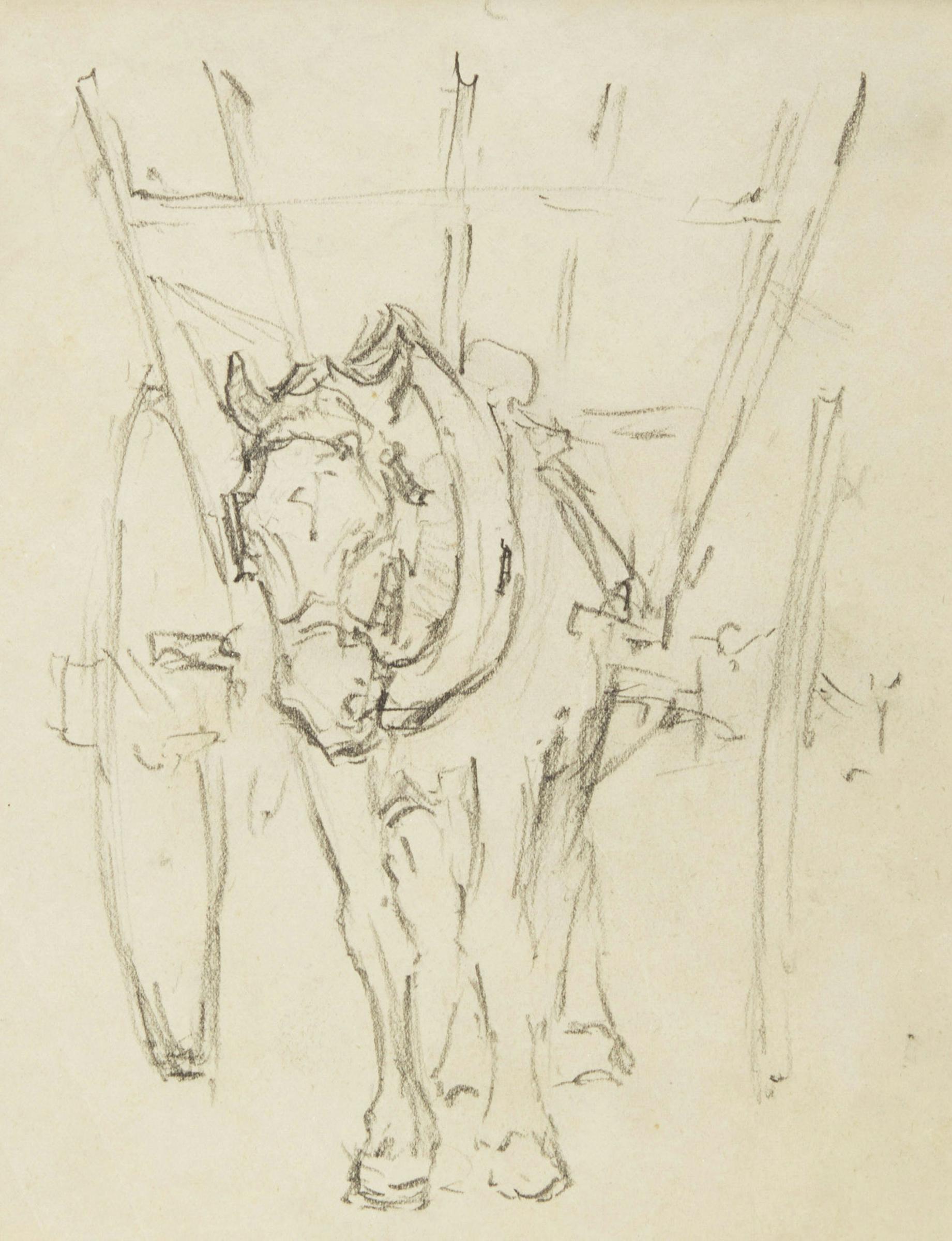 Manly Edward MacDonald (1889-1971) - Horse and Cart